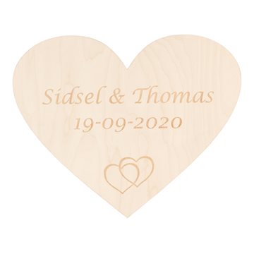 Æresportskilt til bryllup